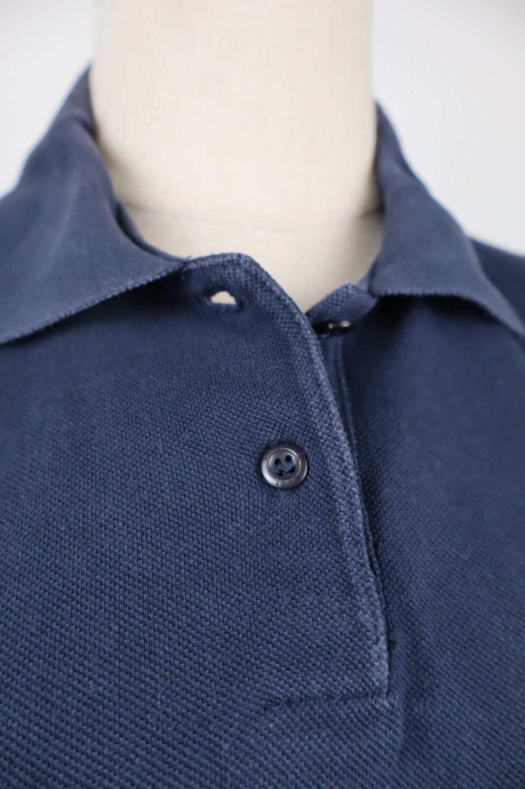 BEST COMPANY VESTITO ABITO A POLO DONNA TG. M WOMAN CASUAL VINTAGE DRESS COTONE