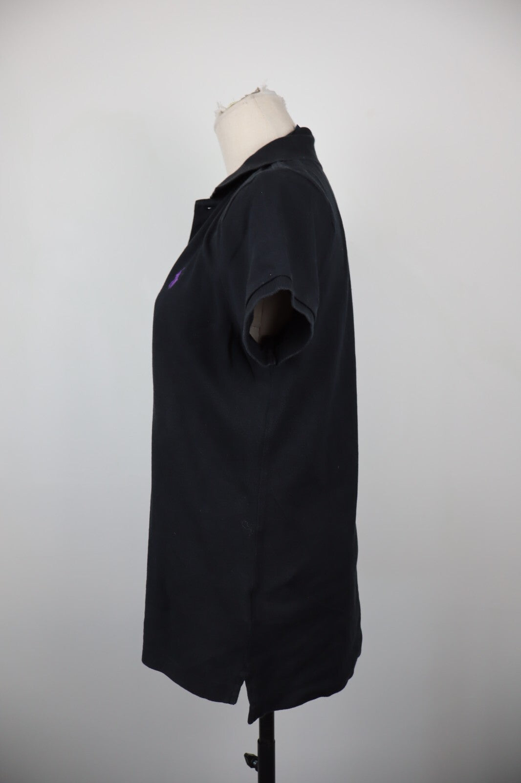 RALPH LAUREN SKINNY POLO DONNA MAGLIA COTONE L WOMAN COTTON SHIRT CASUAL VINTAGE