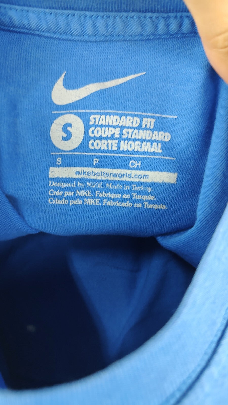 NIKE INTER MAGLIA CALCIO UOMO TG S MAN T-SHIRT CASUAL VINTAGE