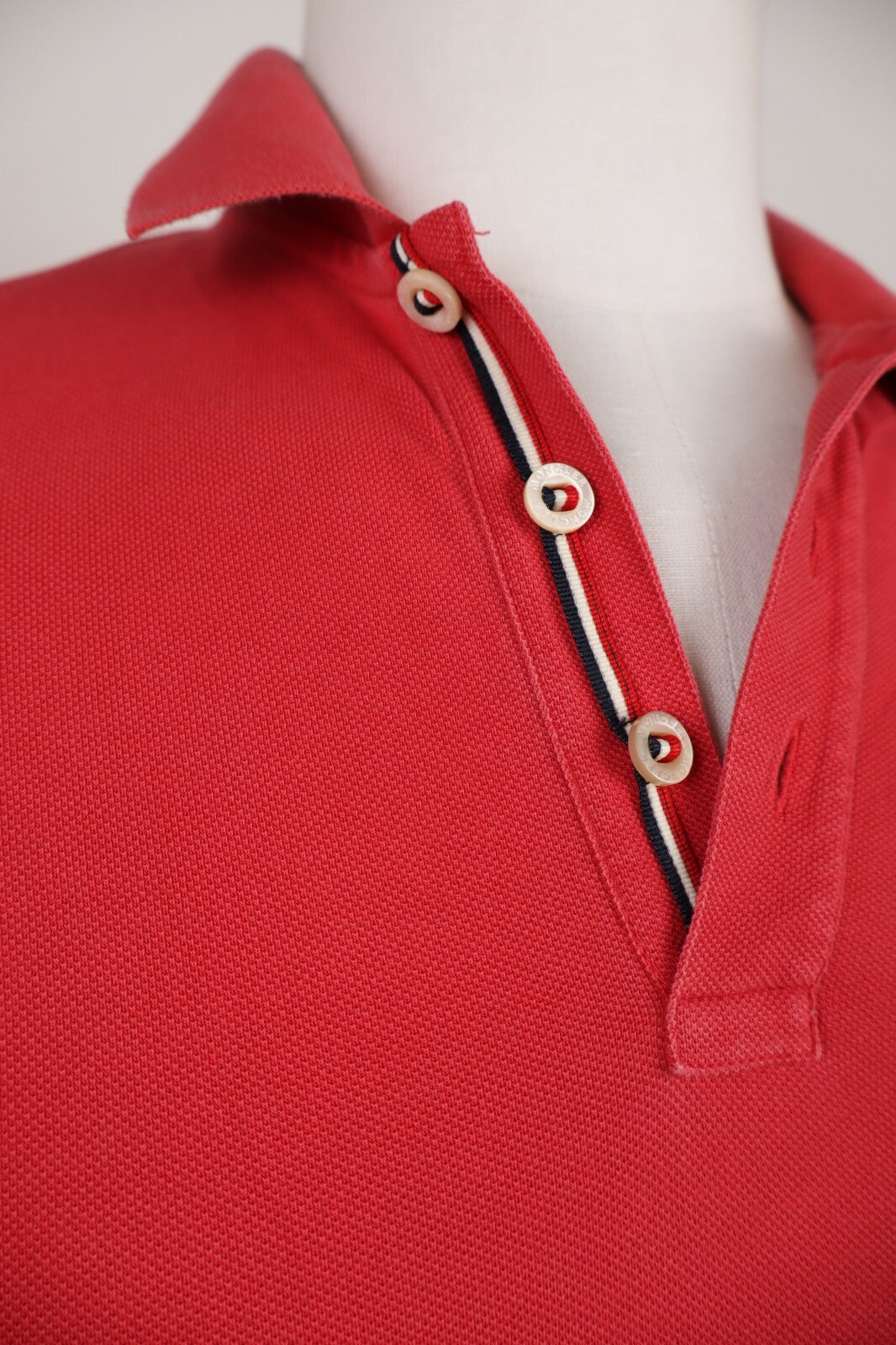 MONCLER POLO MAGLIA UOMO COTONE TG S MAN COTTON T-SHIRT CASUAL VINTAGE LOGO