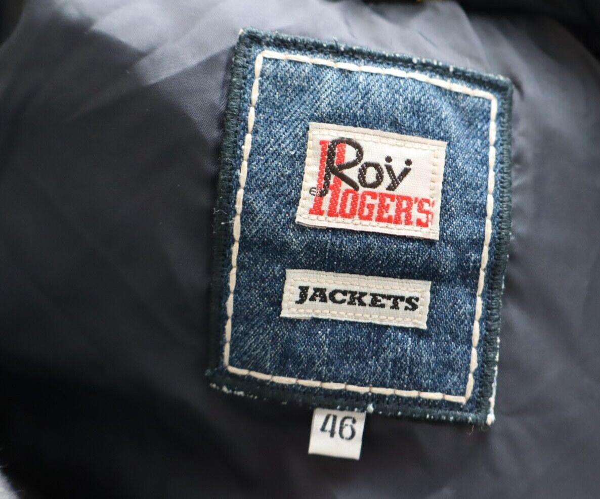 ROY ROGER'S GIUBBINO PIUMINO UOMO Tg 46 MAN CASUAL VINTAGE JACKET