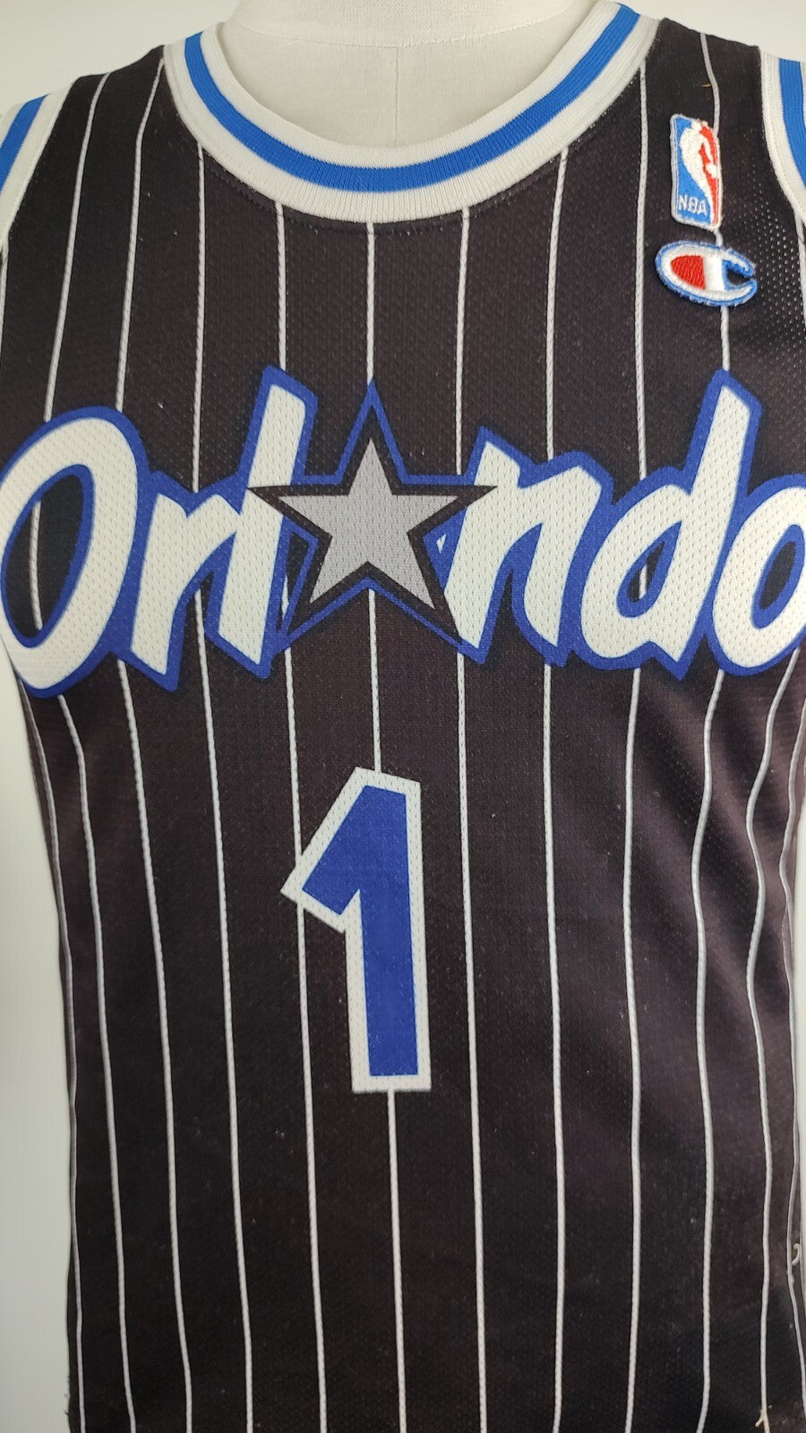 CHAMPION ORLANDO MAGIC CANOTTA BASKET NBA RAGAZZO 10 ANNI SPORT MAN 1 HARDAWAY