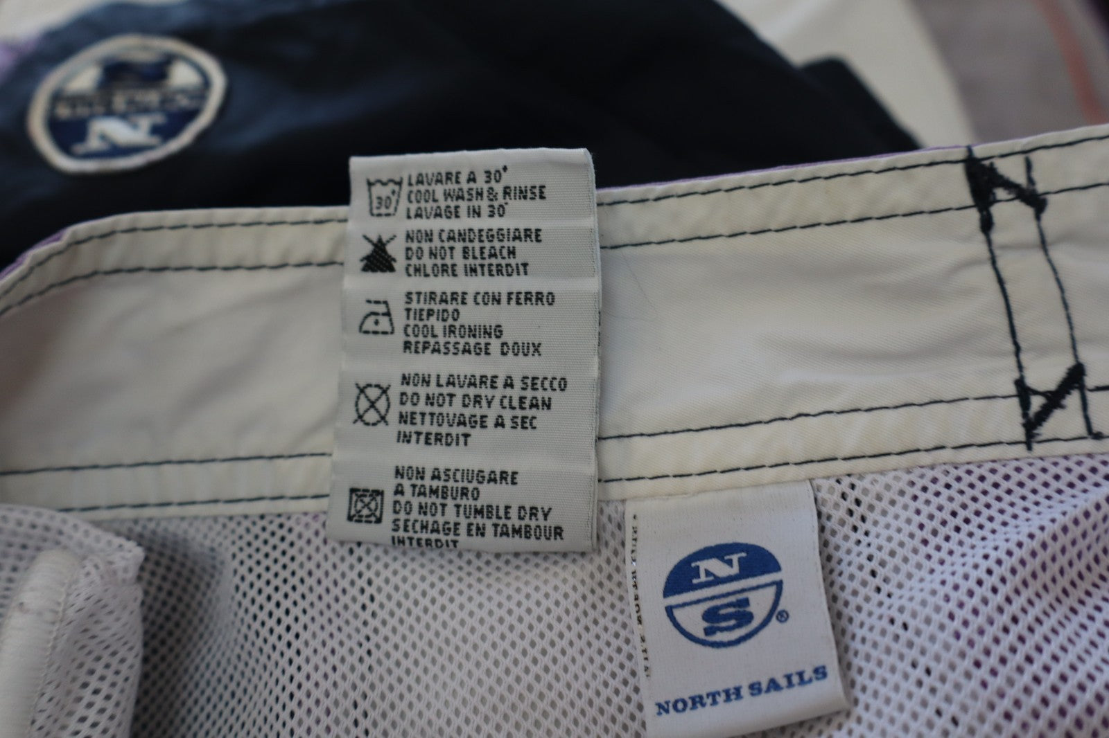 NORTH SAILS COSTUME PANTALONCINO MARE UOMO TG 36 MEN SWIMSUIT VINTAGE CASUAL