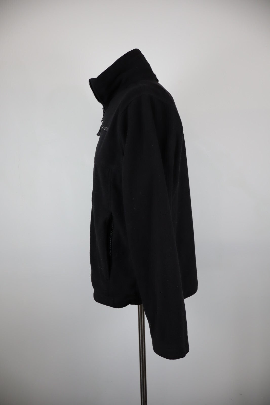 COLUMBIA FELPA CON ZIP JACKET UOMO Tg S MAN SPORT JACKET SWEATSHIRT VINTAGE