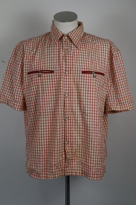 AJ ARMANI JEANS CAMICIA SHIRT UOMO MAN TG. L CASUAL VINTAGE MN ITALYADE I