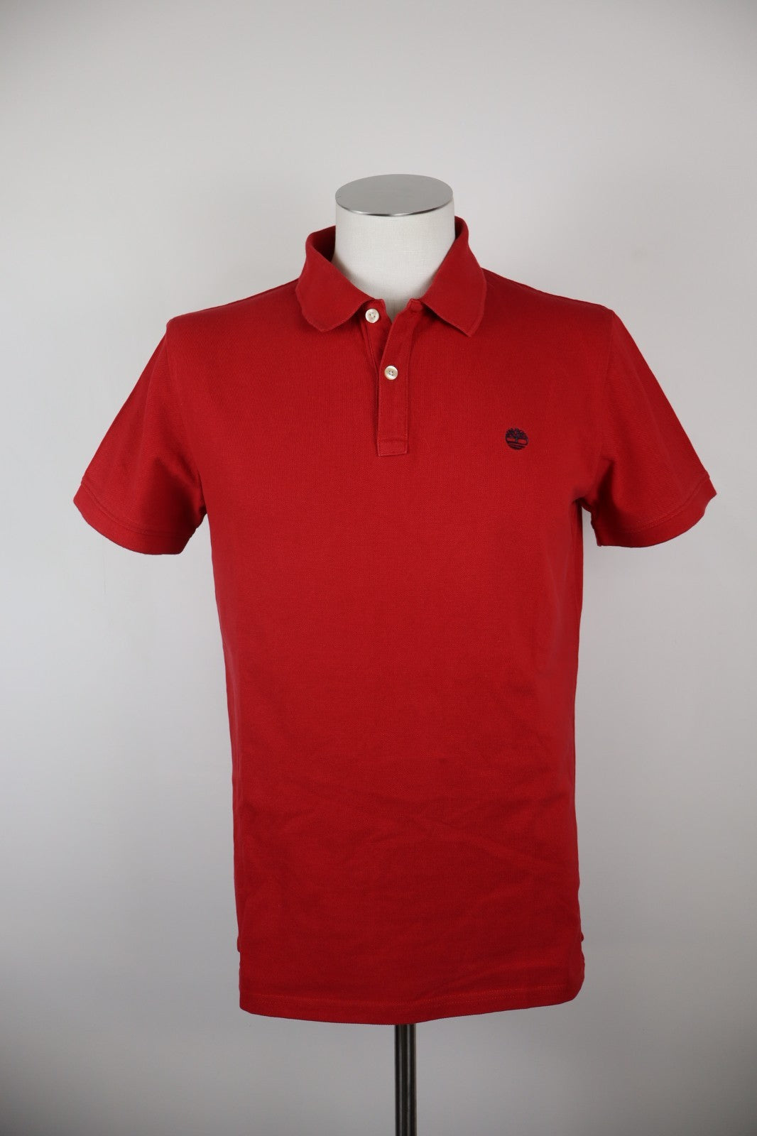 TIMBERLAND MAGLIA POLO COTONE UOMO TG L MAN T-SHIRT CASUAL VINTAGE COTTON LOGO