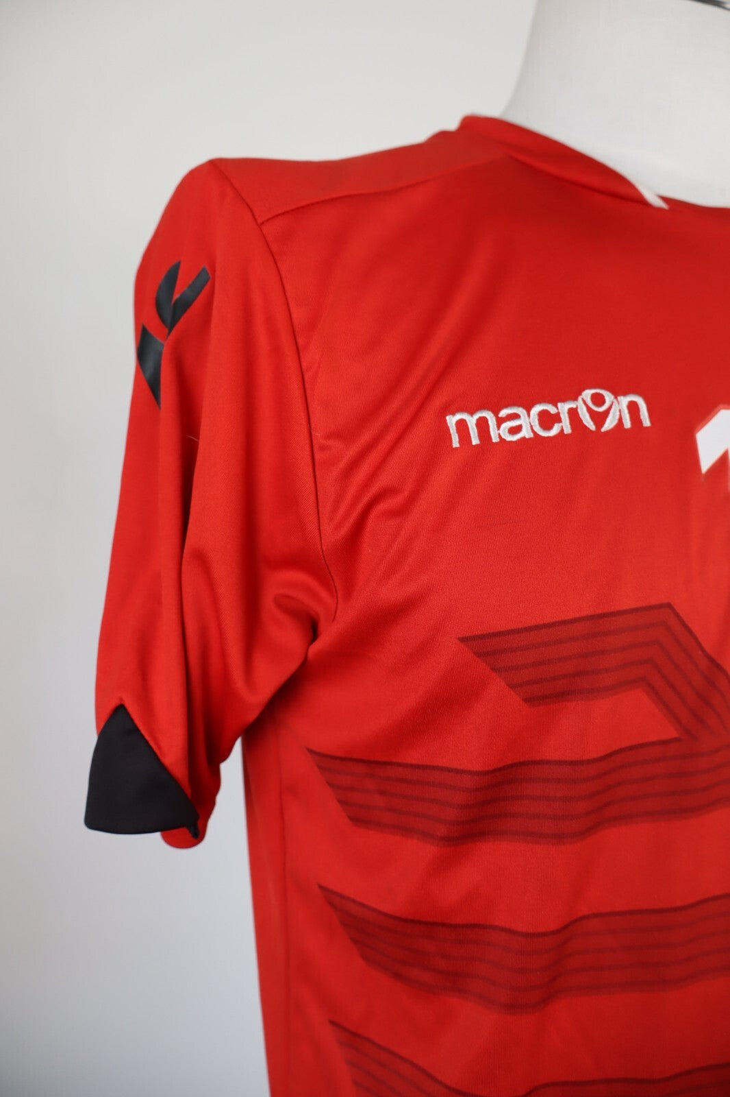 MACRON ALBANIA XHAKA N 14 MAGLIA CALCIO UOMO Tg S SOCCER JERSEY TRIKOT 15/16