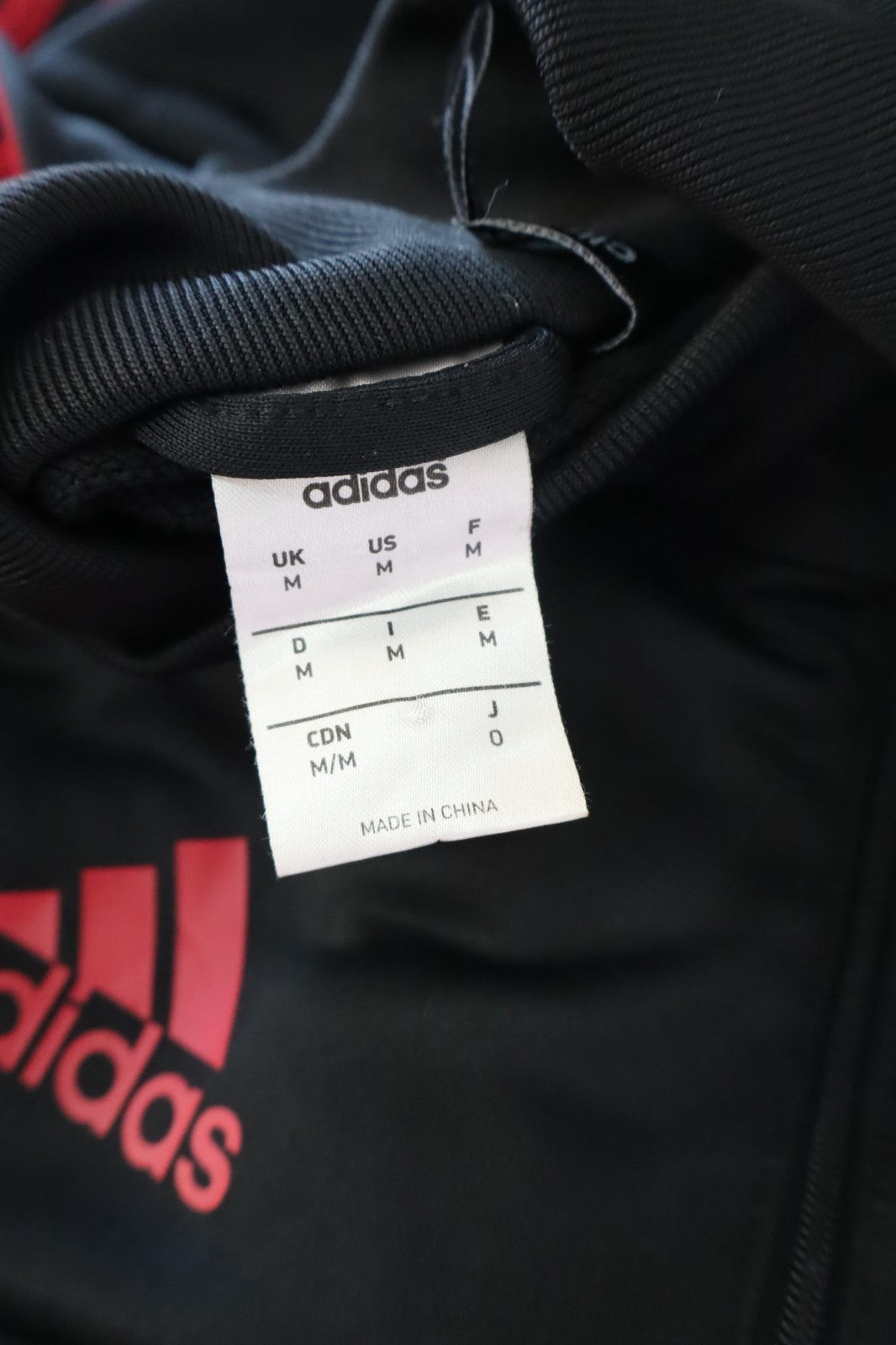 ADIDAS MILAN GIACCA FELPA CON ZIP CALCIO UOMO Tg M SOCCER MAN JACKET SPORT