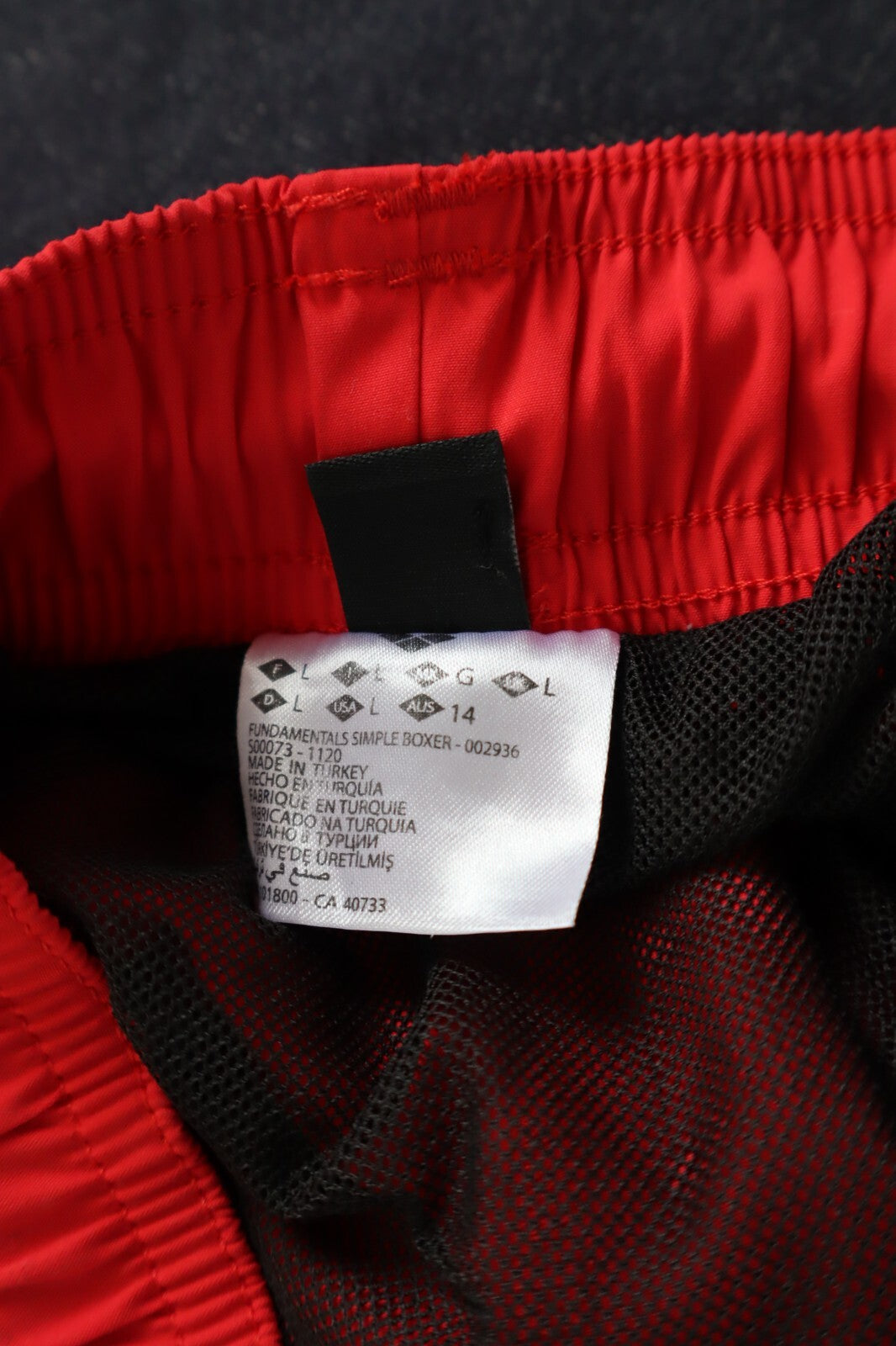 ARENA COSTUME PANTALONCINO MARE UOMO TG L MEN SWIMSUIT VINTAGE CASUAL