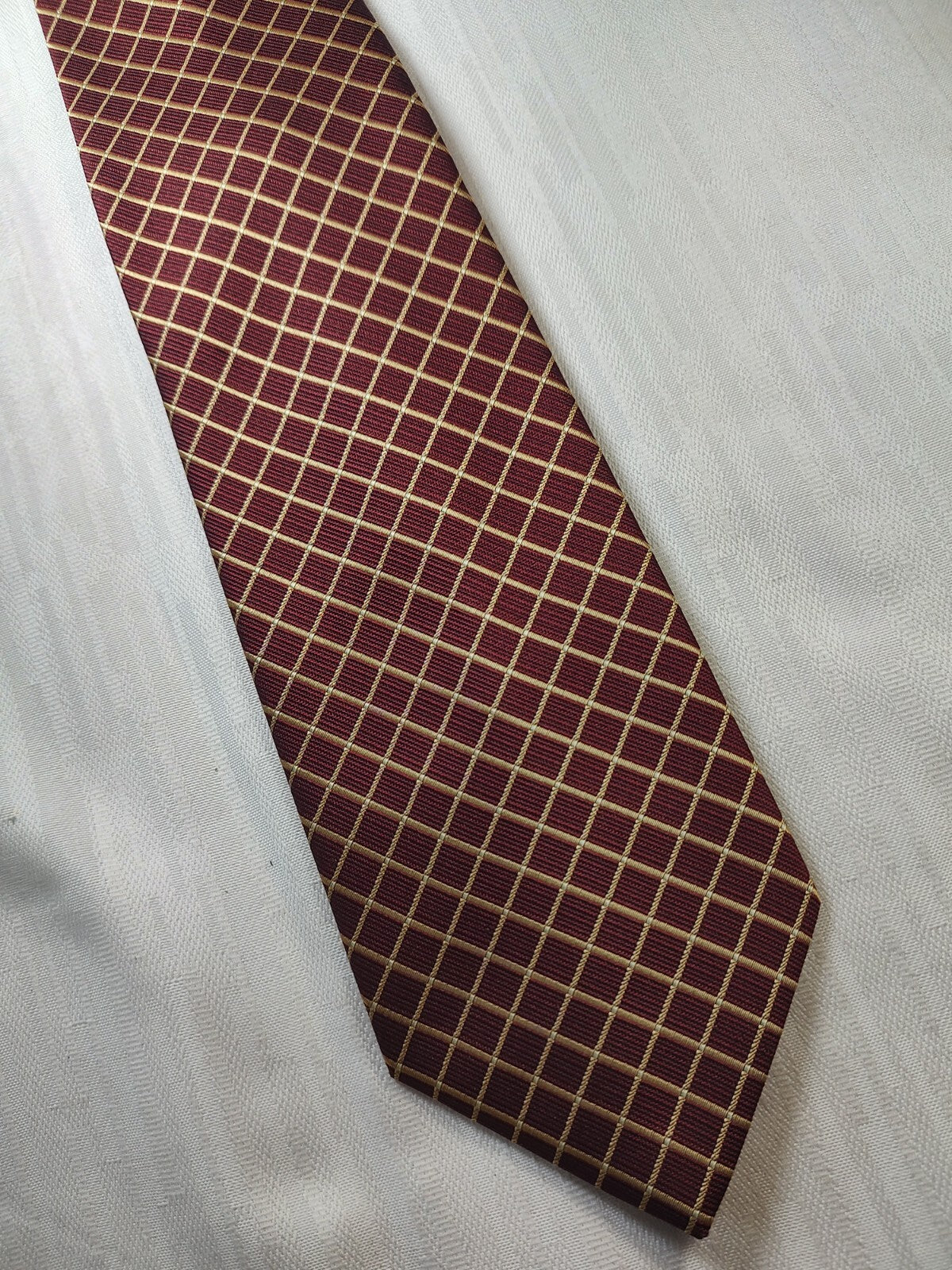 ROCCOBAROCCO 100% SILK TIE SETA CRAVATTA NECKTIE MADE IN ITALY CLASSIC