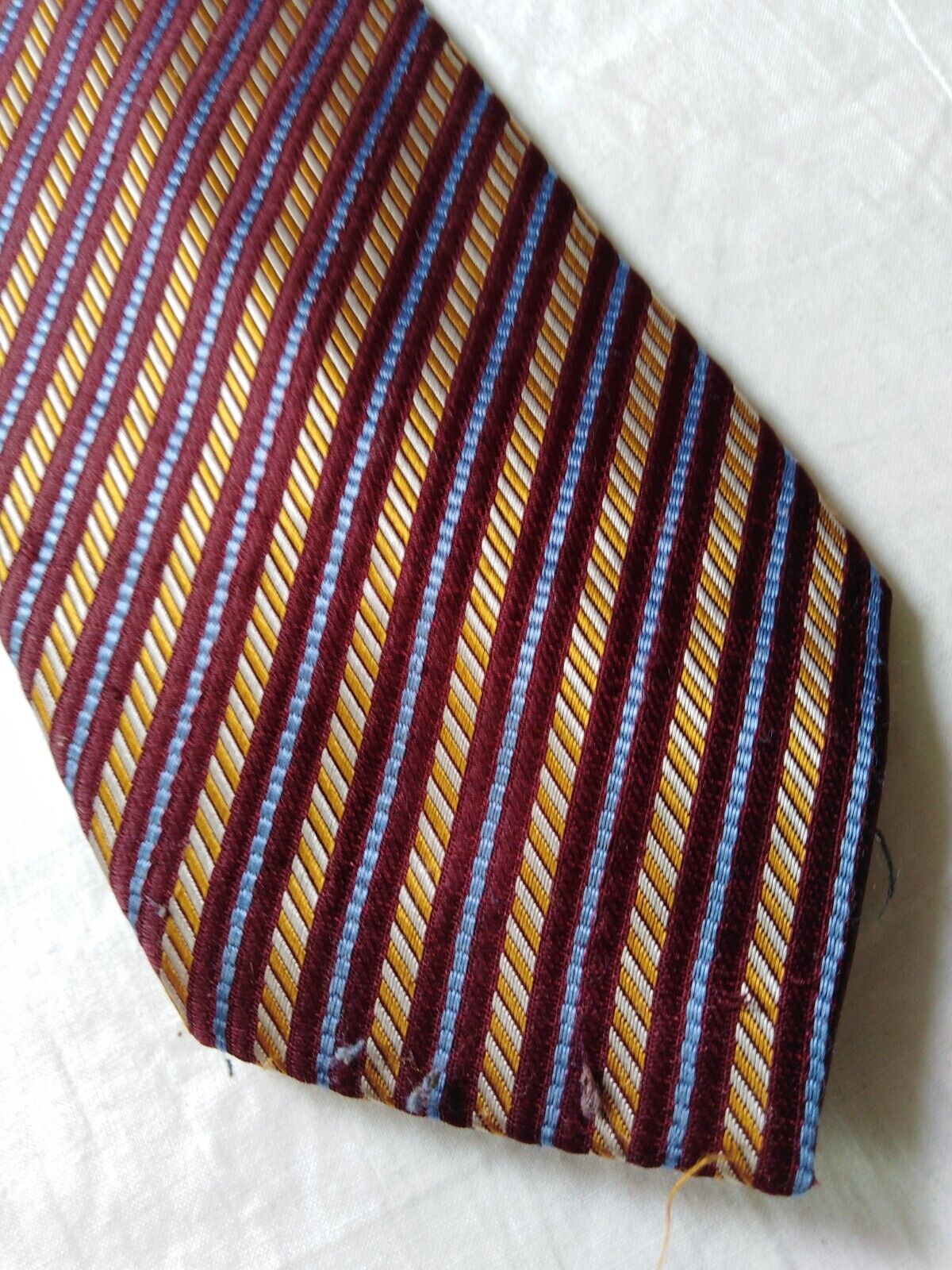 CANTARELLI  SILK TIE SETA CRAVATTA SELF TIPPED NECKTIE MADE IN ITALY