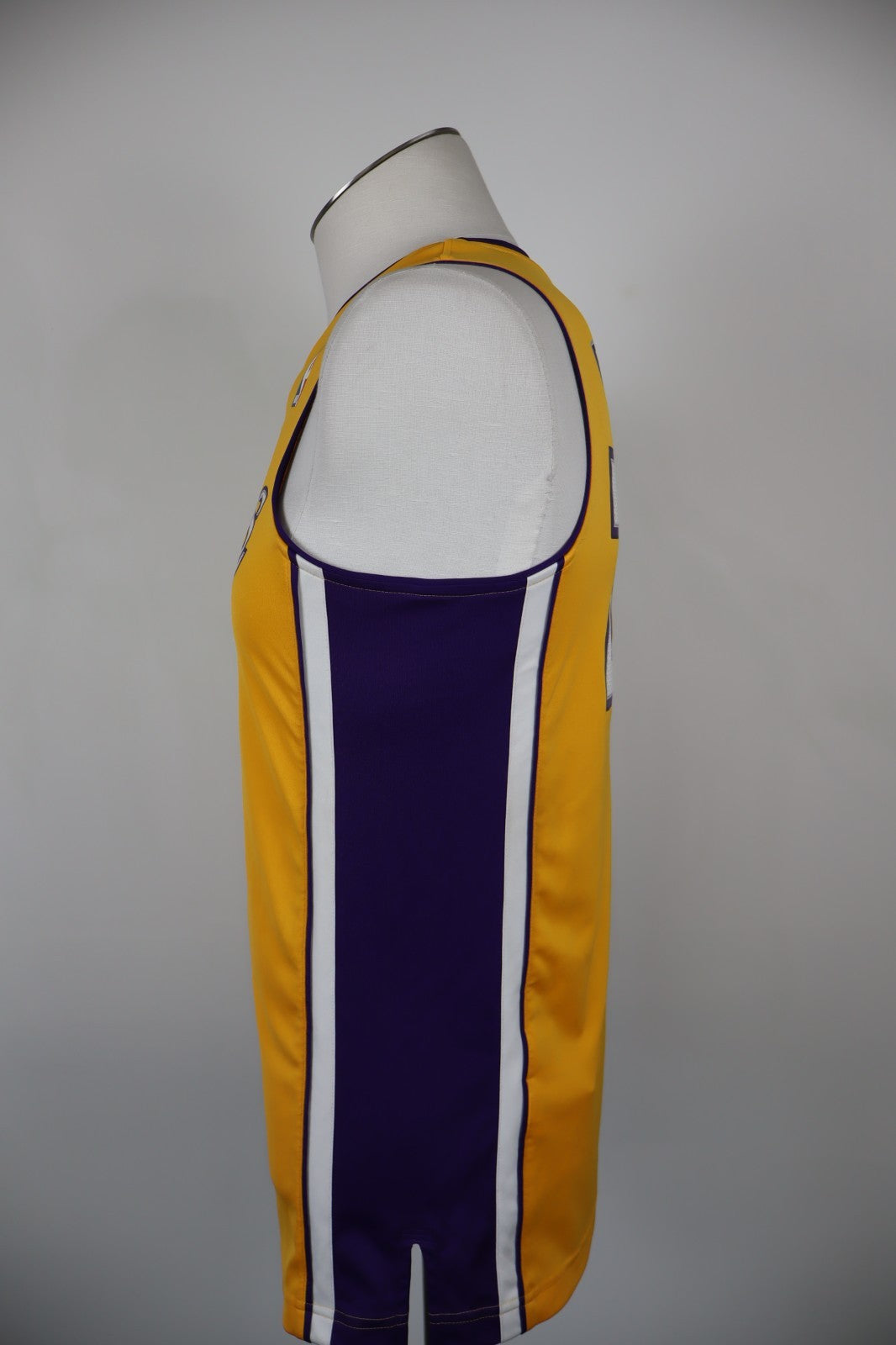 ADIDAS LAKERS LOS ANGELES NBA CANOTTA BASKET T-SHIRT BOY TG 14 ANNI SPORT