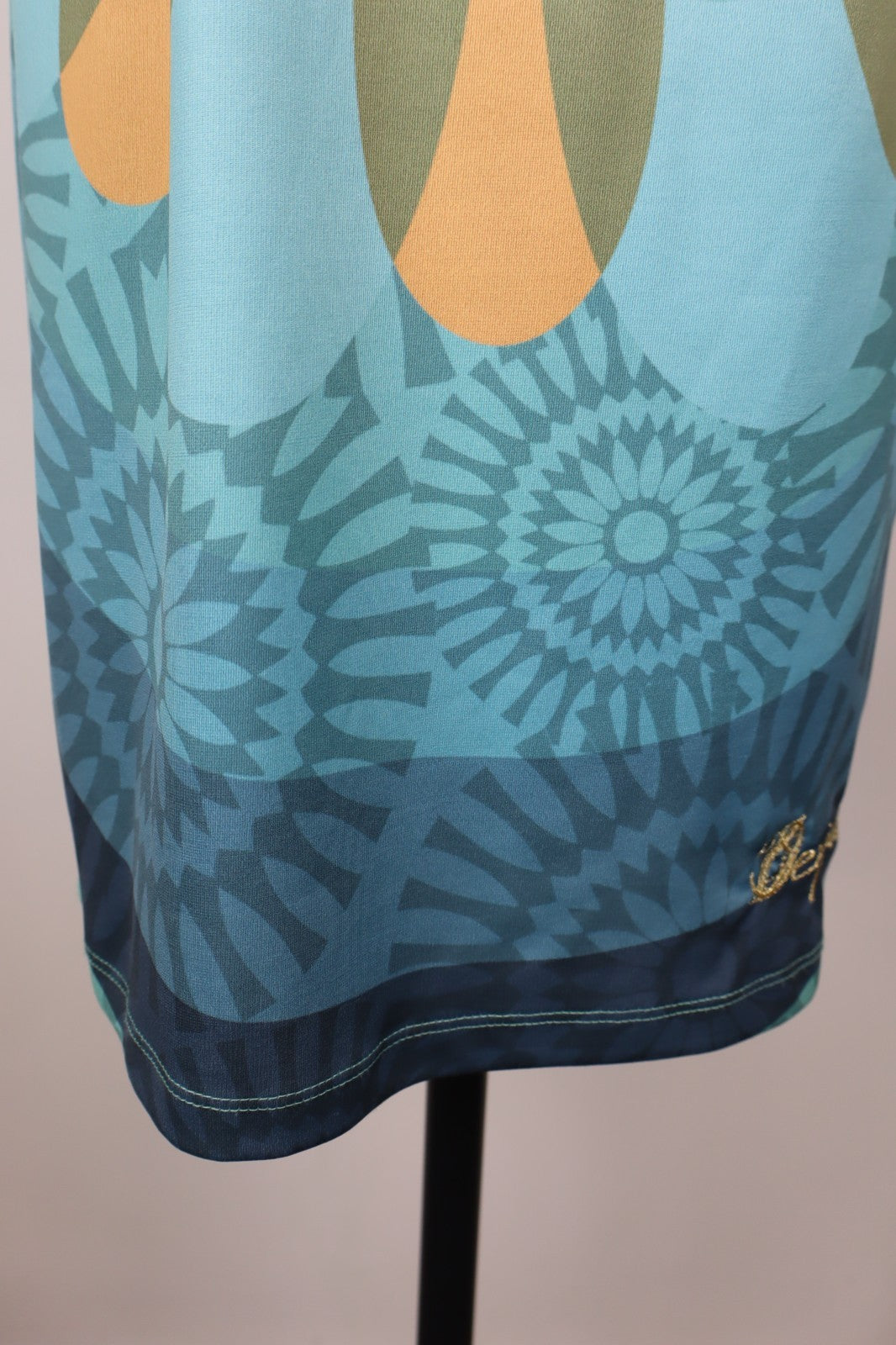 DESIGUAL VESTITO  DONNA TG S WOMAN CASUAL VINTAGE DRESS ABITO VISCOSA