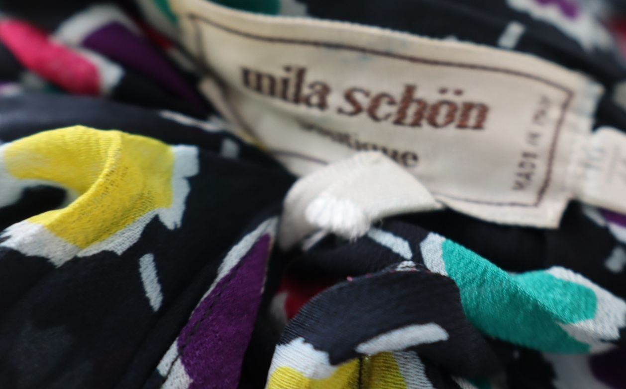 MILA SCHON MAGLIA BLUSA DONNA TG. 44 WOMAN CASUAL VINTAGE TOP T-SHIRT MANICA 3/4