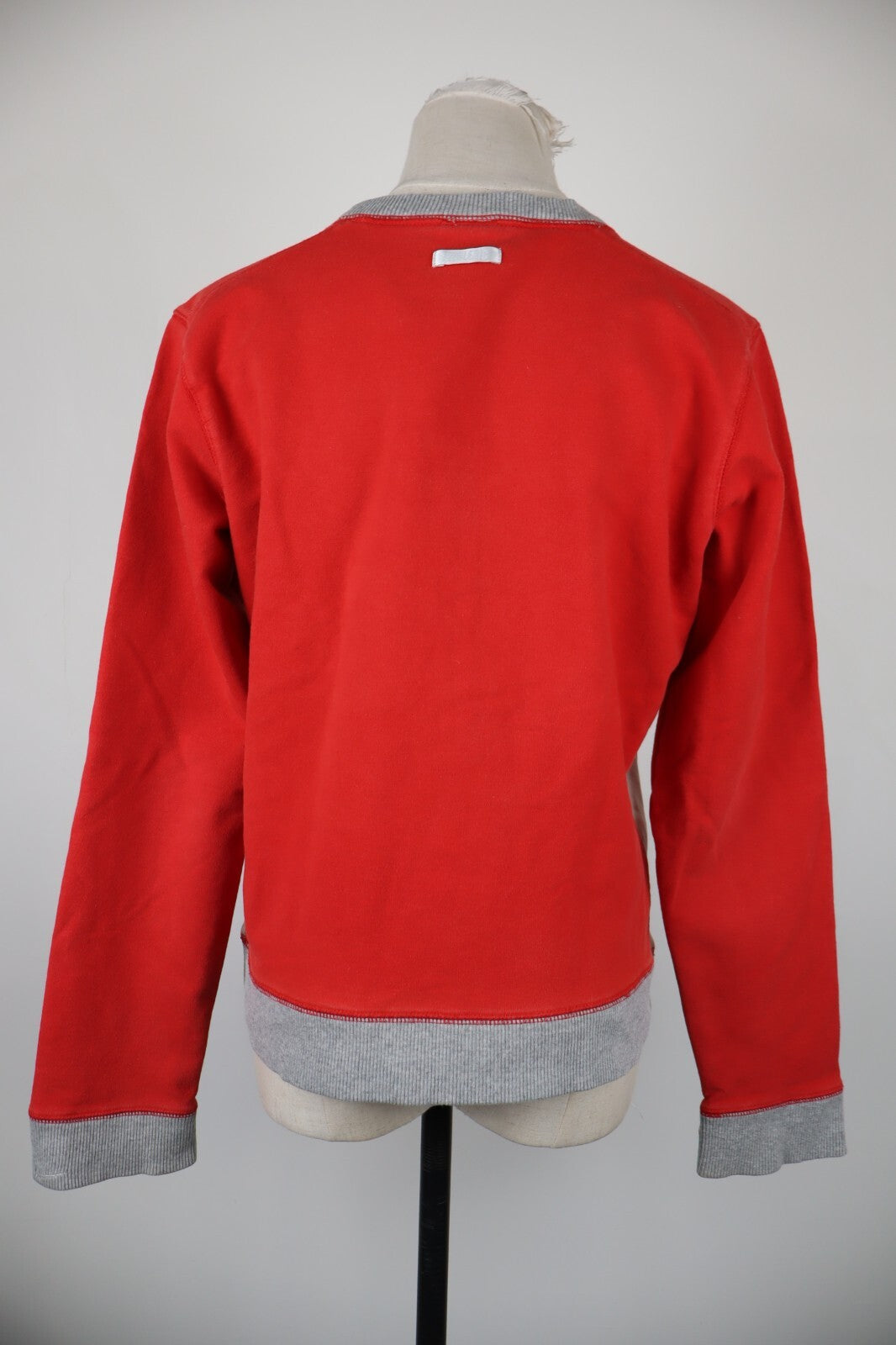 NIKE FELPA DONNA Tg L WOMAN CASUAL VINTAGE SPORT SWEATSHIRT COTONE COTTON