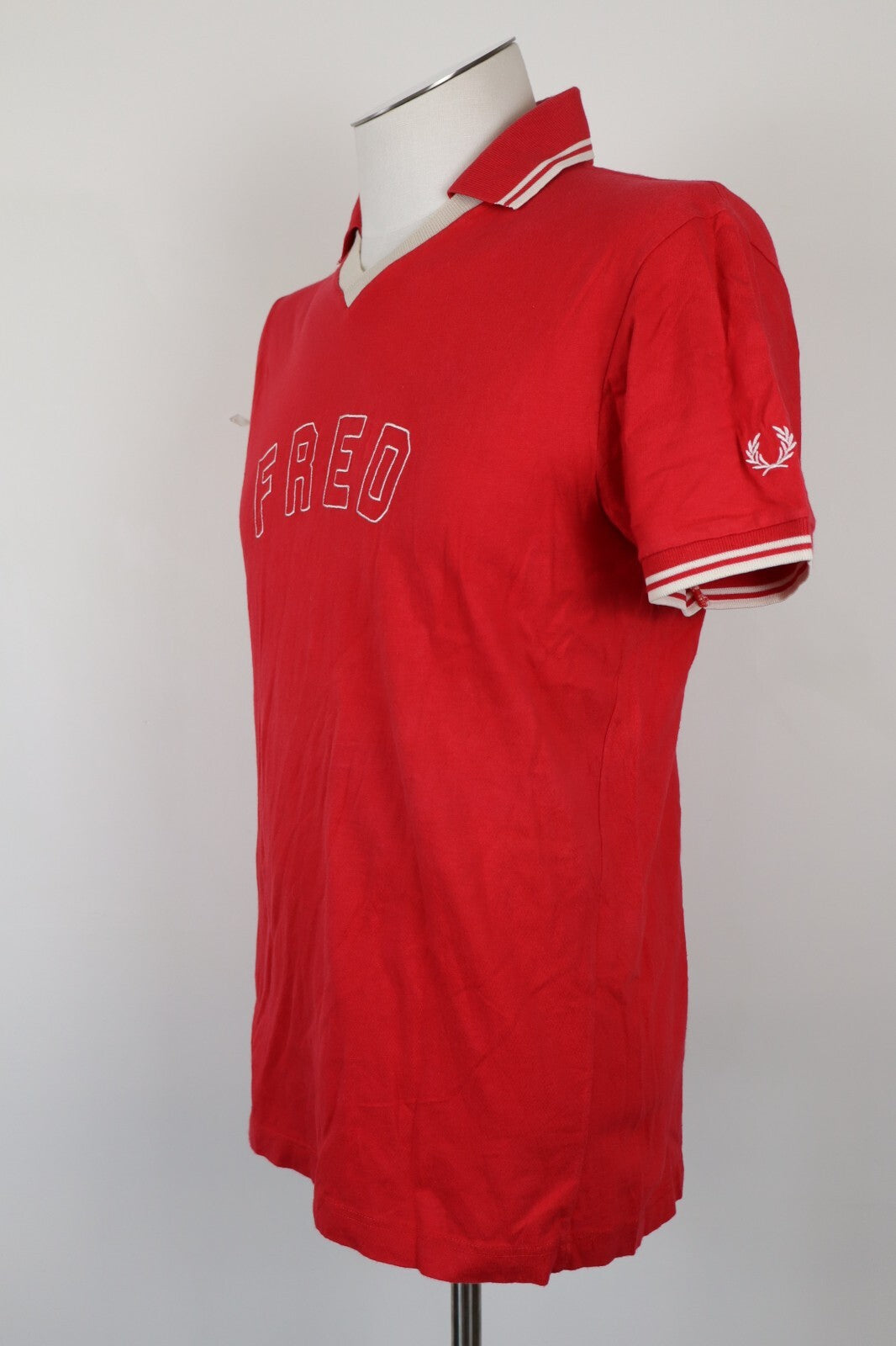 FRED PERRY POLO MAGLIA UOMO COTONE Tg. S MAN COTTON T-SHIRT CASUAL VINTAGE