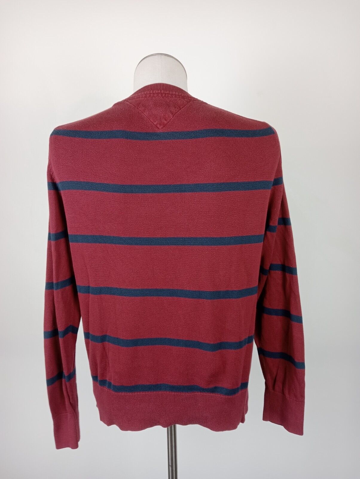 TOMMY HILFIGER MAGLIONE COTONE COTTON VINTAGE UOMO Tg. S MAN SWEATER CASUAL