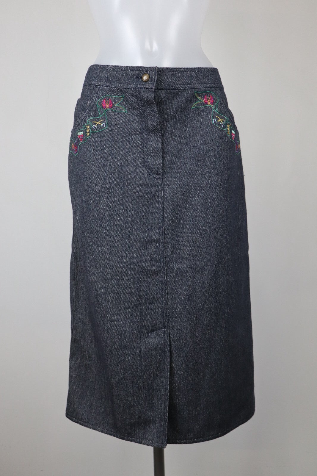 MARINA RINALDI GONNA DONNA WOMAN SKIRT Tg. 21 VINTAGE CASUAL LANA