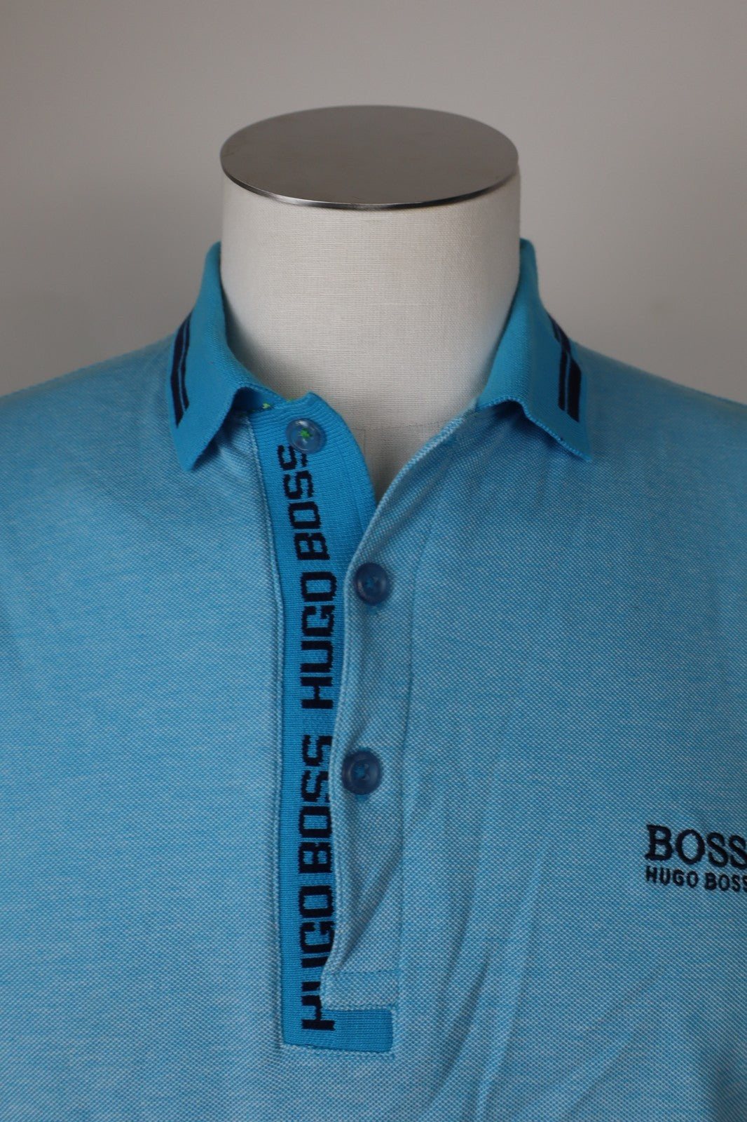 HUGO BOSS POLO MAGLIA UOMO TG M MAN T-SHIRT CASUAL VINTAGE COTONE COTTON