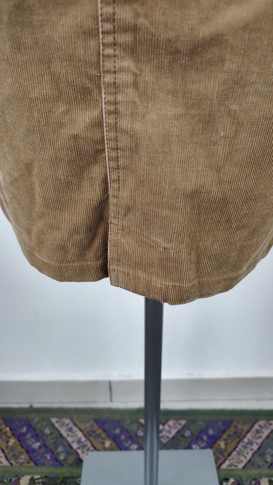 TOMMY HILFIGER GONNA DONNA WOMAN SKIRT Tg. 4 CASUAL VINTAGE COTONE VELLUTO