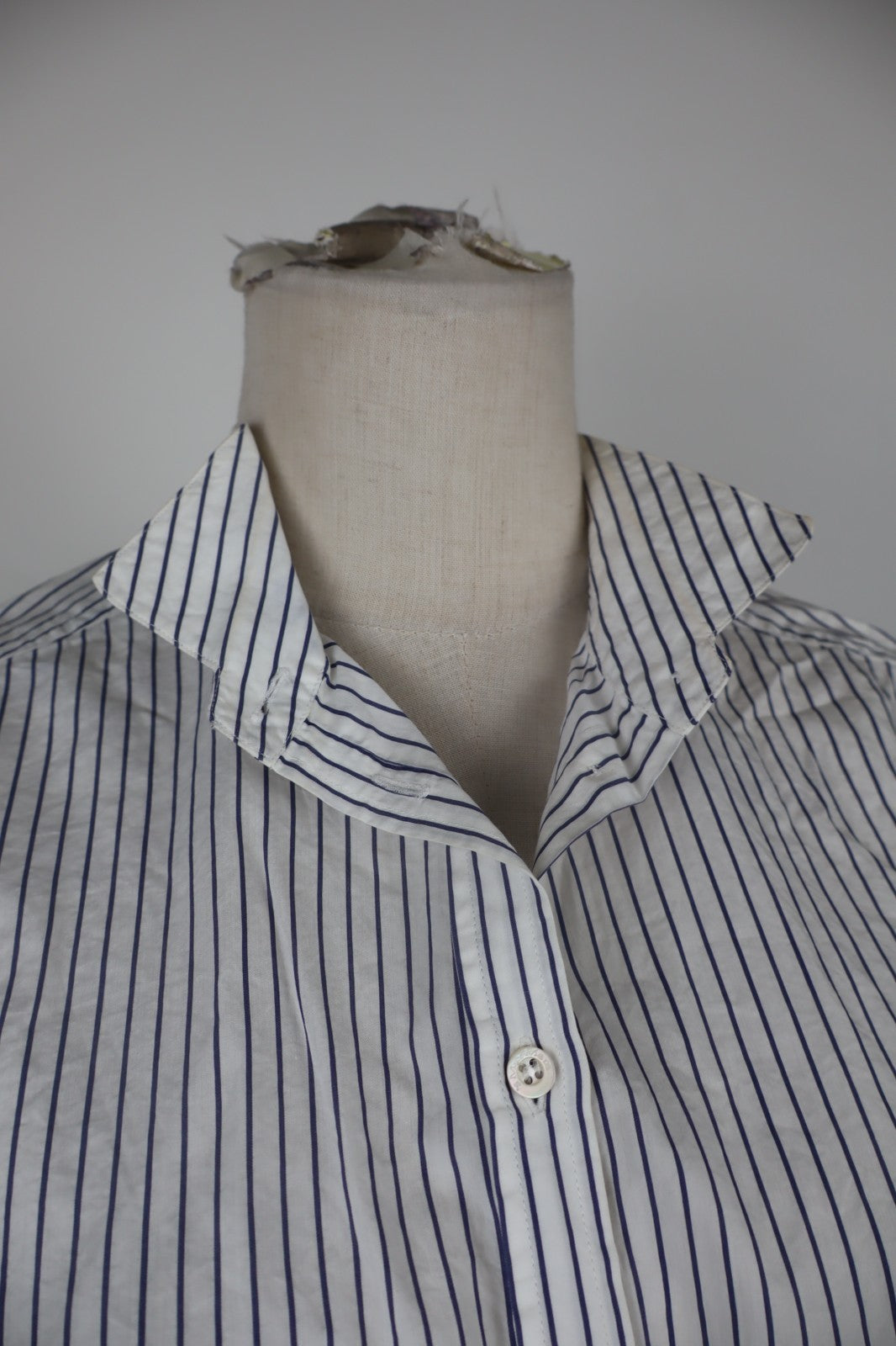 MAX MARA CAMICIA DONNA TG. 46 WOMAN SHIRT CASUAL VINTAGE COTONE COTTON LOGO