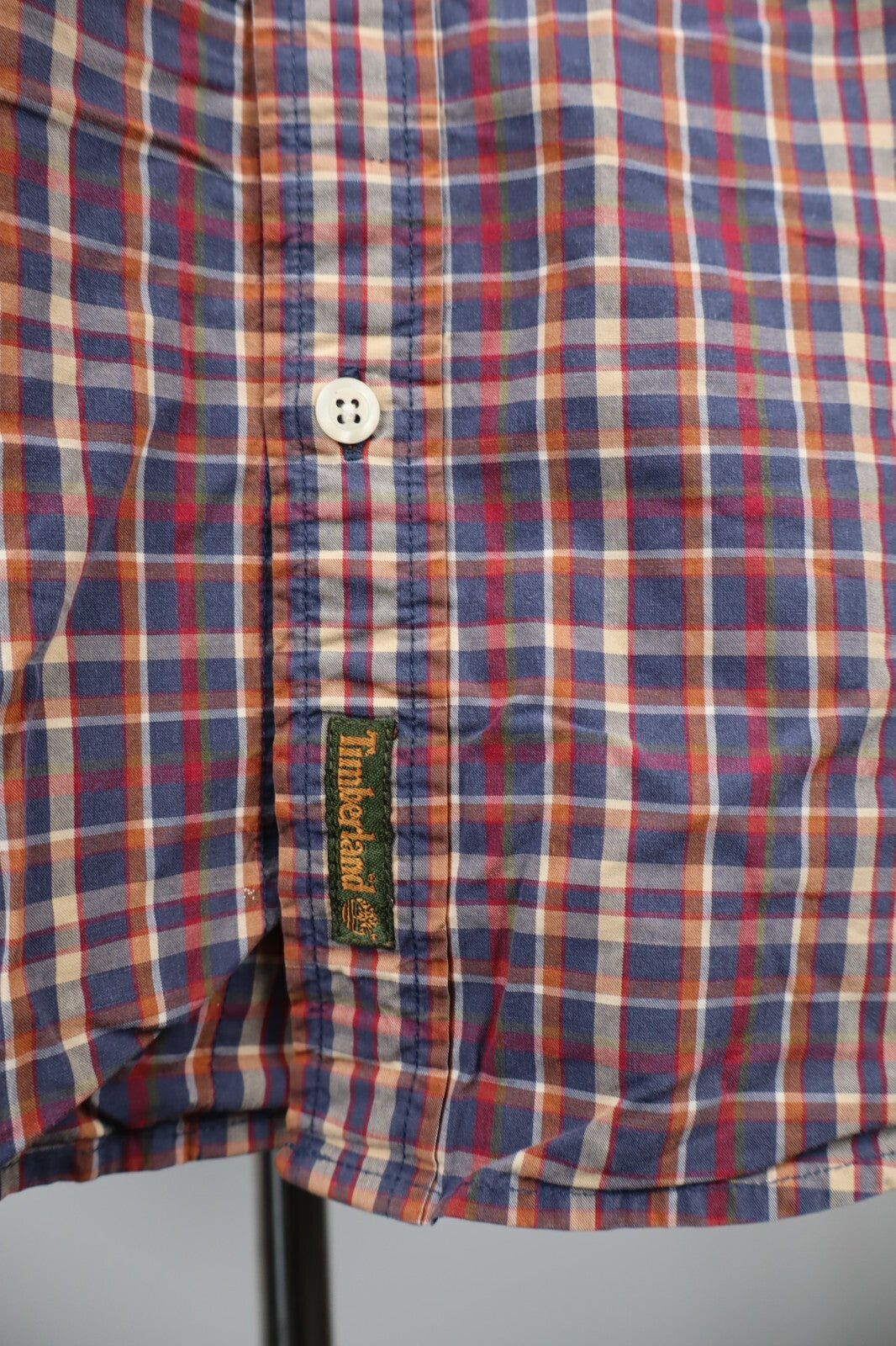 TIMBERLAND CAMICIA COTONE UOMO TG. M MAN CASUAL VINTAGE SHIRT COTTON