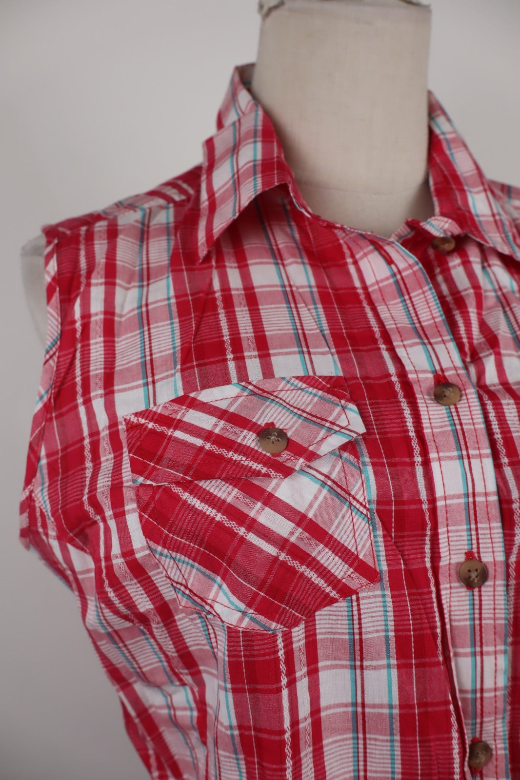 KILIMANJARO CAMICIA SMANICATA DONNA TG 40 WOMAN SHIRT VINTAGE COTONE COTTON LOGO