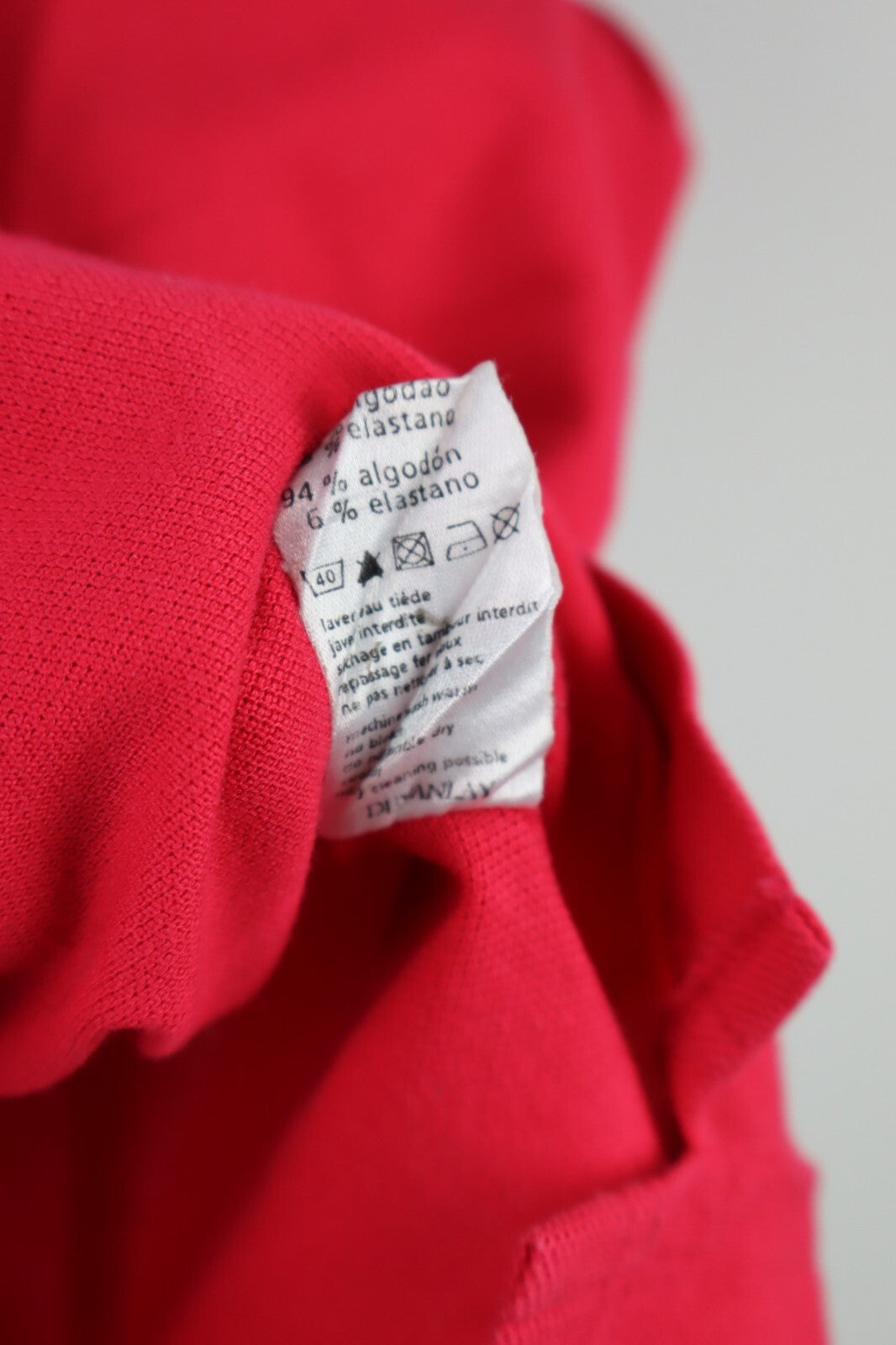 LACOSTE POLO MAGLIA DONNA COTONE TG. S WOMAN SHIRT CASUAL VINTAGE COTTON