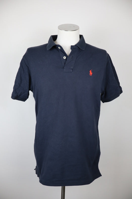 RALPH LAUREN MAGLIA POLO UOMO COTONE TG L MAN COTTON T-SHIRT CASUAL VINTAGE LOGO