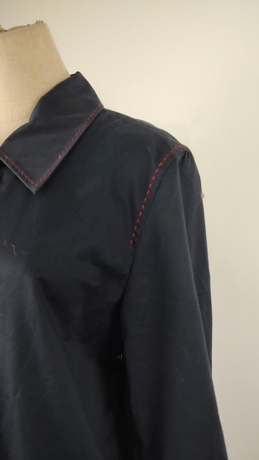 TOMMY HILFIGER CAPPOTTO TRENCH DONNA Tg L WOMEN VINTAGE CASUAL JACKET