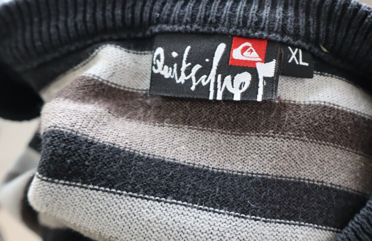 QUIKSILVER MAGLIONE VINTAGE UOMO COTONE Tg. XL MAN SWEATER CASUAL COTTON