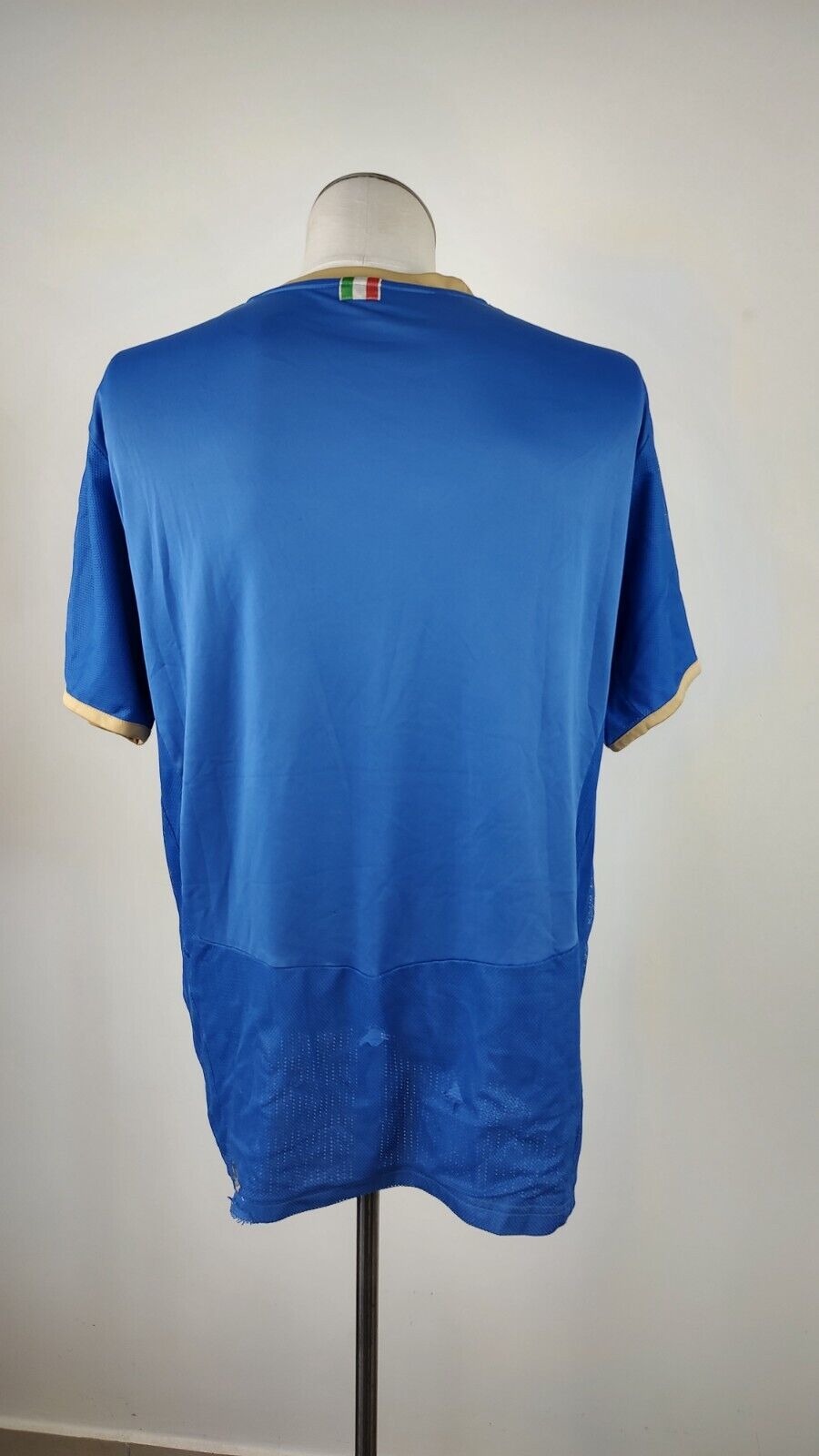 PUMA ITALIA MAGLIA CALCIO UOMO Tg XL SOCCER JERSEY TRIKOT VINTAGE 2008
