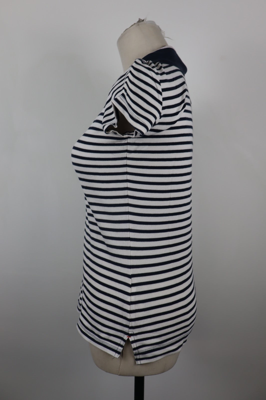 TOMMY HILFIGER POLO MAGLIA DONNA COTONE TG XS SLIM WOMAN SHIRT CASUAL VINTAGE