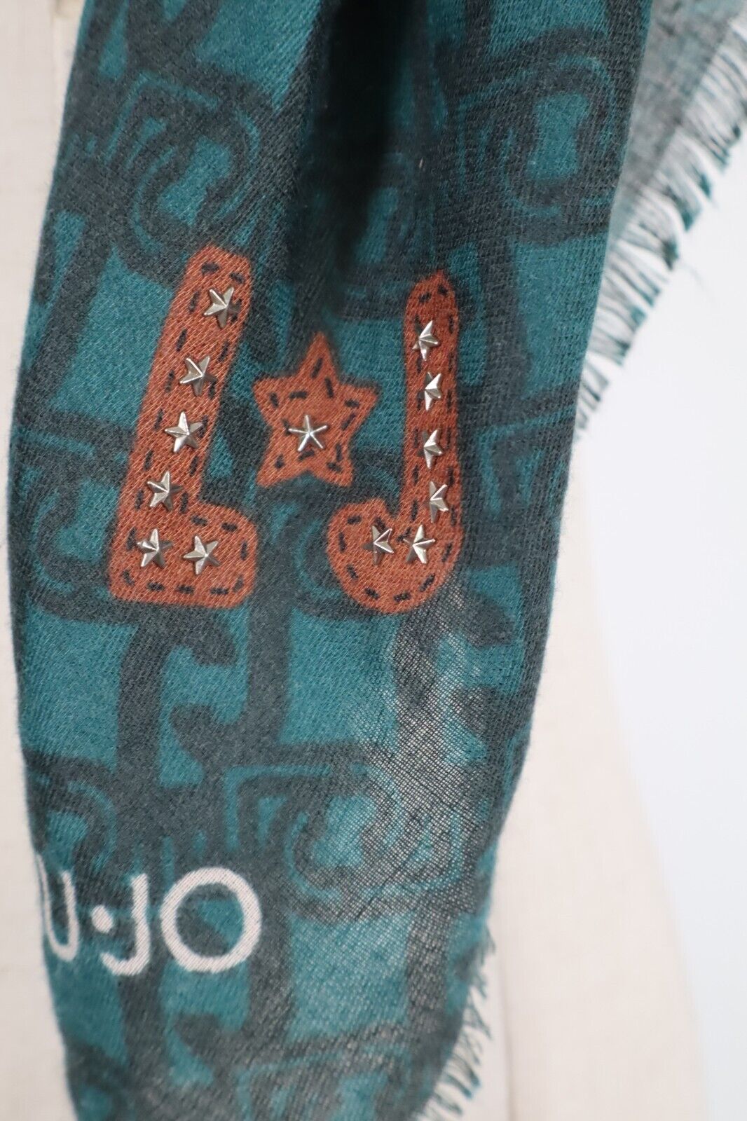LIU JO SCIARPA UOMO DONNA UNISEX WOMAN MAN VINTAGE CASUAL SCARF