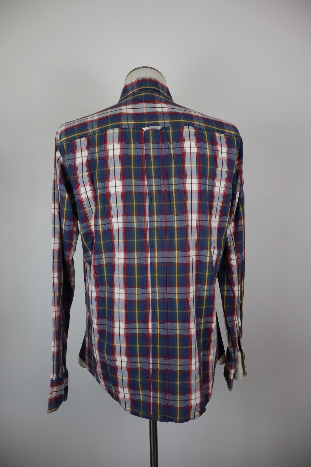 AMERICANINO CAMICIA UOMO COTONE TG. L MAN CASUAL VINTAGE SHIRT COTTON