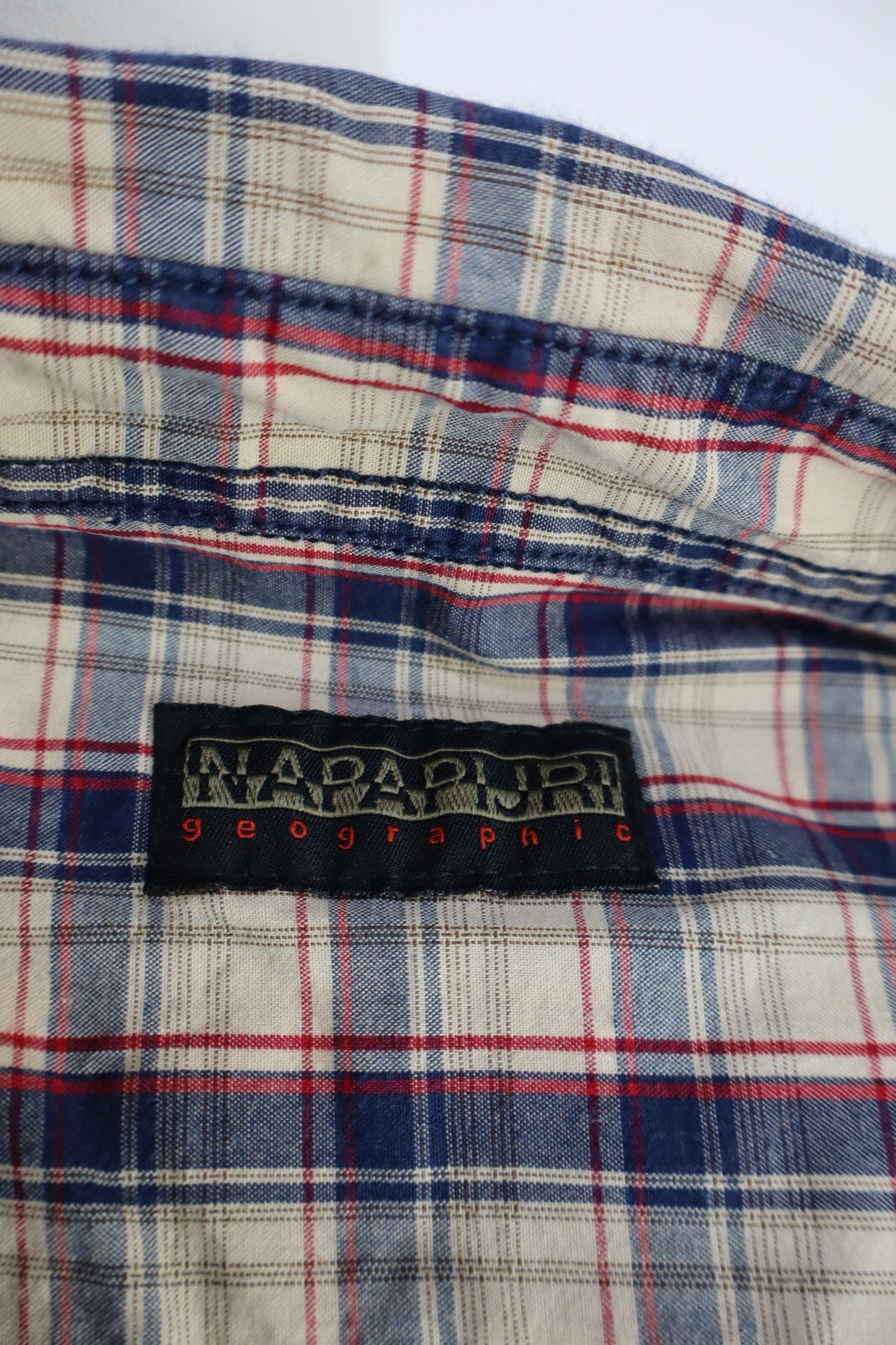 NAPAPIJRI CAMICIA COTONE SHIRT UOMO Tg. M MAN VINTAGE CASUAL COTTON