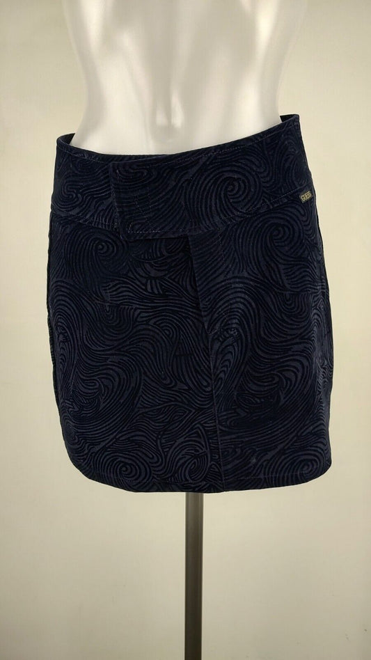 GUESS GONNA DONNA WOMAN SKIRT TG. S CASUAL VINTAGE COTONE