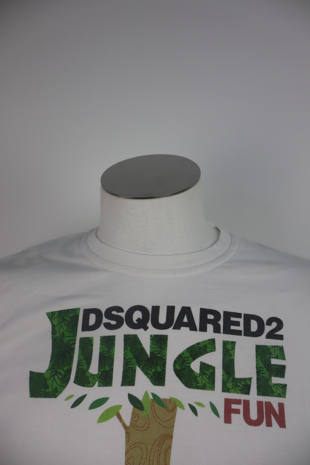 DSQUARED2 MAGLIA UOMO COTONE TG XXL MAN COTTON T-SHIRT CASUAL VINTAGE LOGO