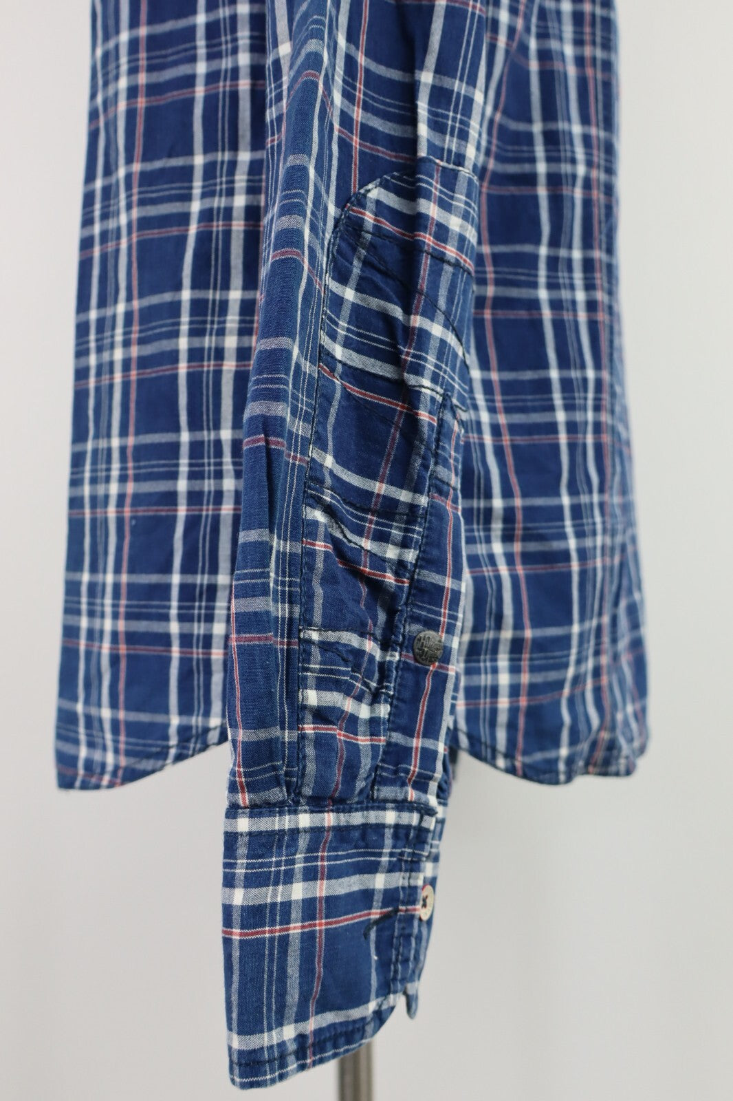 TOMMY HILFIGER CAMICIA UOMO TG. M MAN CASUAL SHIRT VINTAGE SHIRT COTONE COTTON