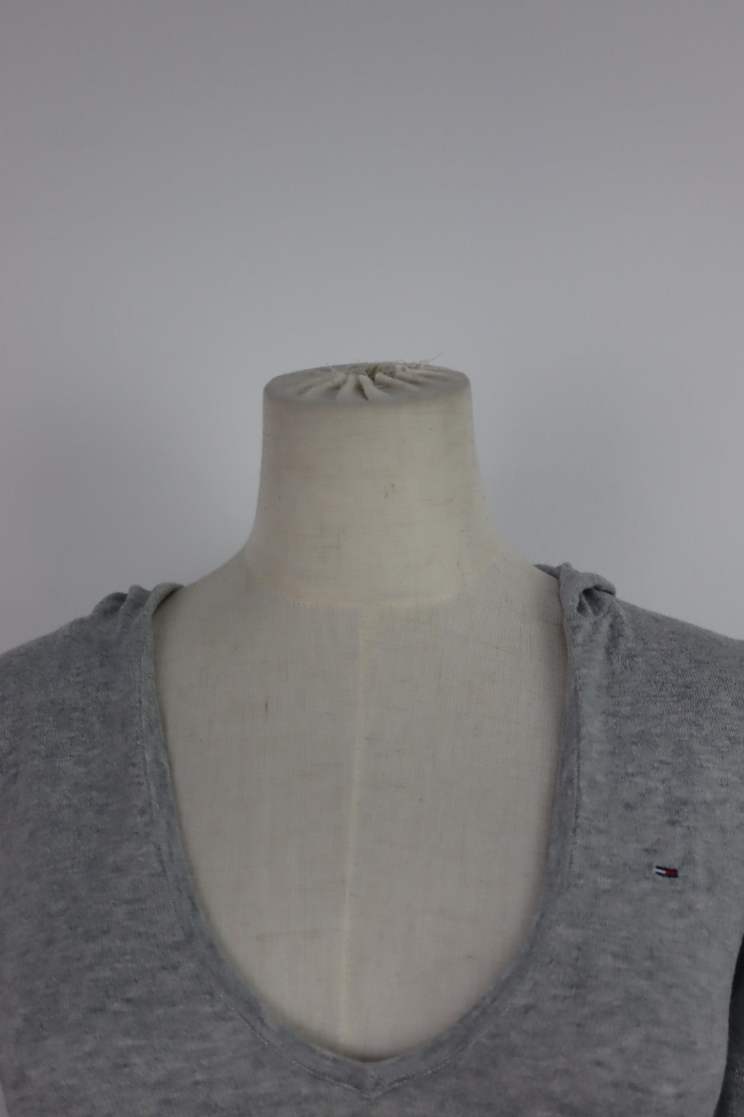 TOMMY HILFIGER MAGLIA DONNA TG. S WOMAN CASUAL VINTAGE T-SHIRT TOP COTONE