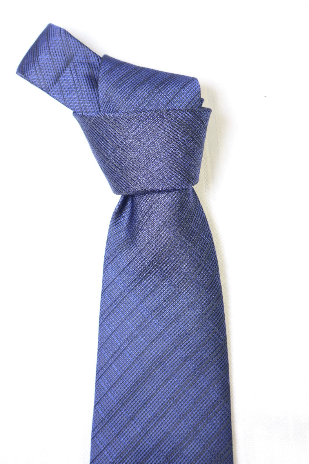 BARTON MODA SETA SILK TIE CRAVATTA NECKTIE ITALY VINTAGE CLASSIC SELF TIPPED