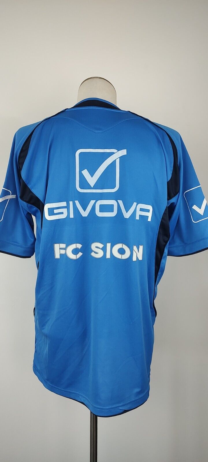 GIVOVA SION MAGLIA CALCIO UOMO Tg L SOCCER TRIKOT JERSEY TRAINING