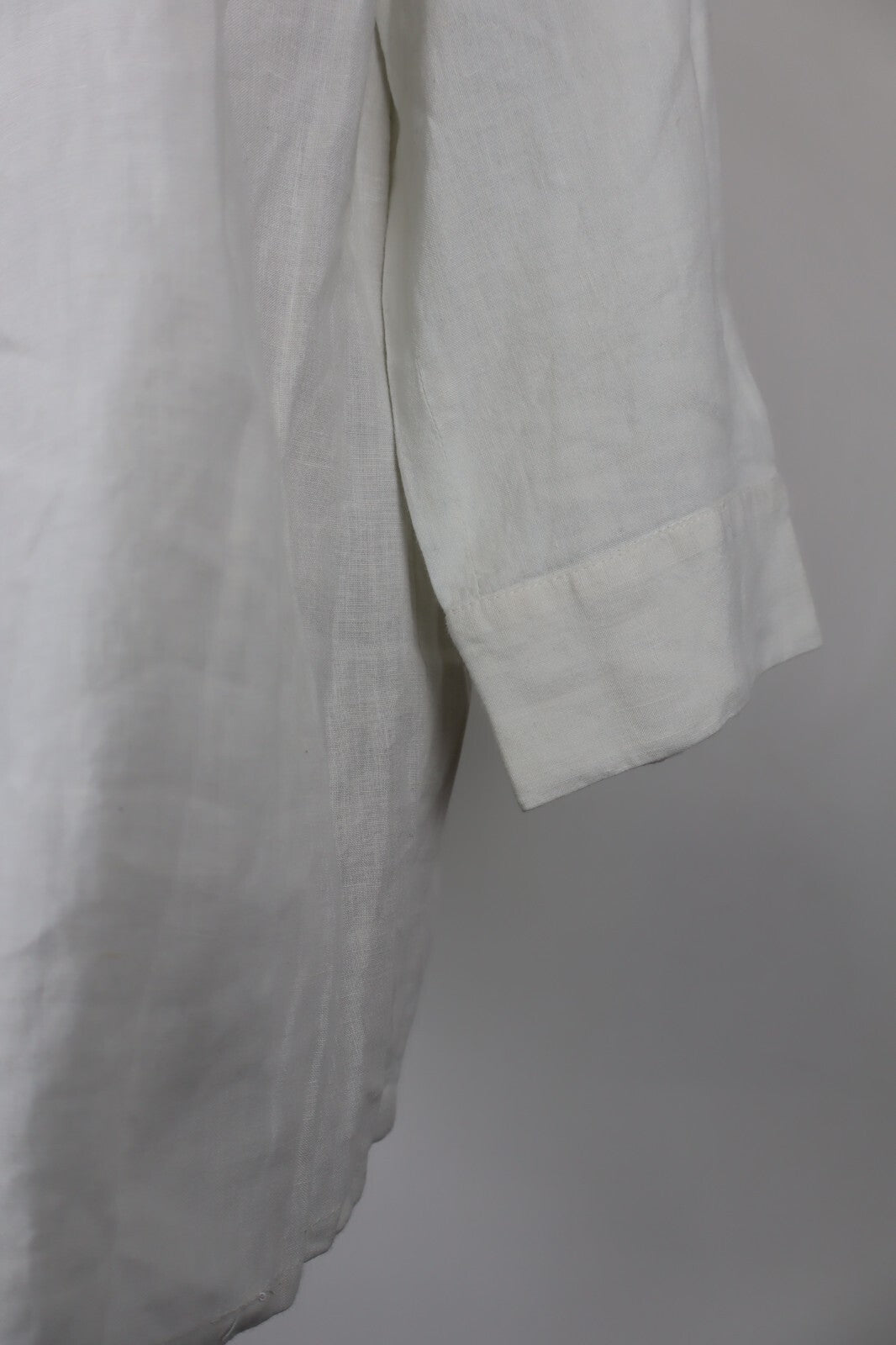 MAX MARA CAMICIA DONNA TG. 42 WOMAN SHIRT CASUAL VINTAGE LINO LINEN