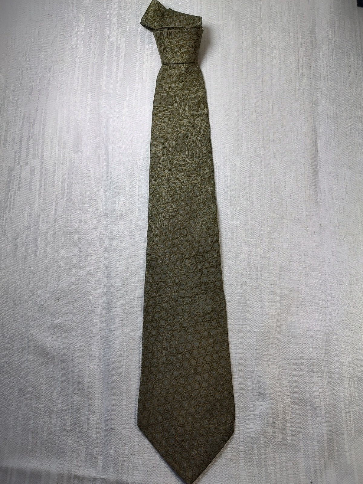 TRUSSARDI 100% SILK TIE SETA CRAVATTA NECKTIE MADE IN ITALY CLASSIC