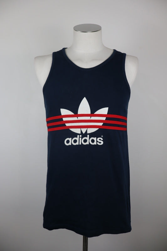 ADIDAS MAGLIA CANOTTA UOMO COTONE TG I 4 MAN COTTON T-SHIRT CASUAL VINTAGE TOP
