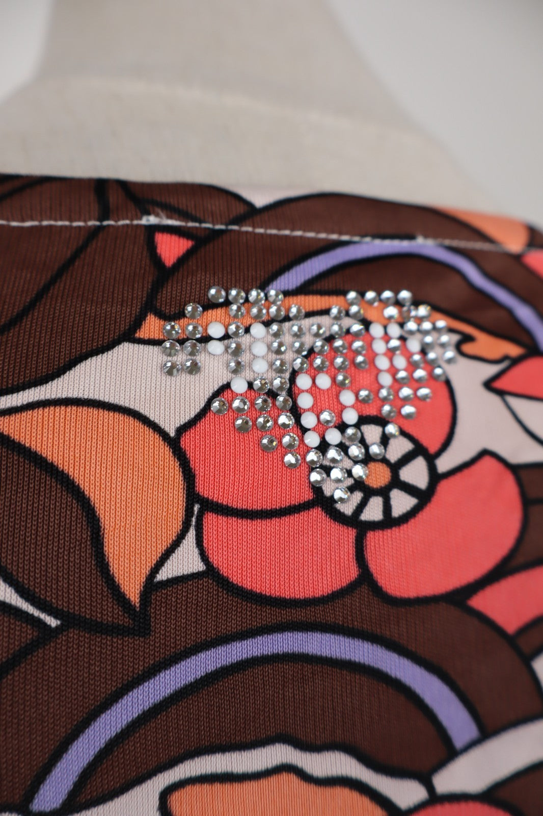 VDP MAGLIA DONNA TG. IV 4 WOMAN CASUAL VINTAGE T-SHIRT SETA SILK SOIE