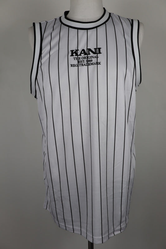 KARL KANI MAGLIA UOMO TG L MAN T-SHIRT CASUAL VINTAGE COTONE COTTON