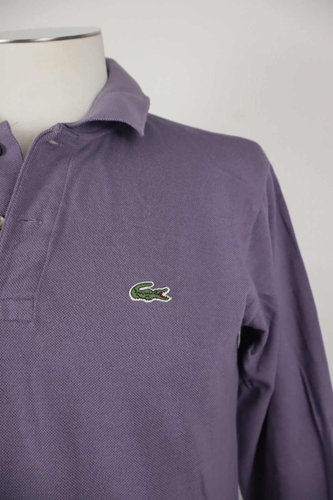 LACOSTE POLO MAGLIA MANICA LUNGA UOMO COTONE 3 MAN COTTON SHIRT CASUAL VINTAGE