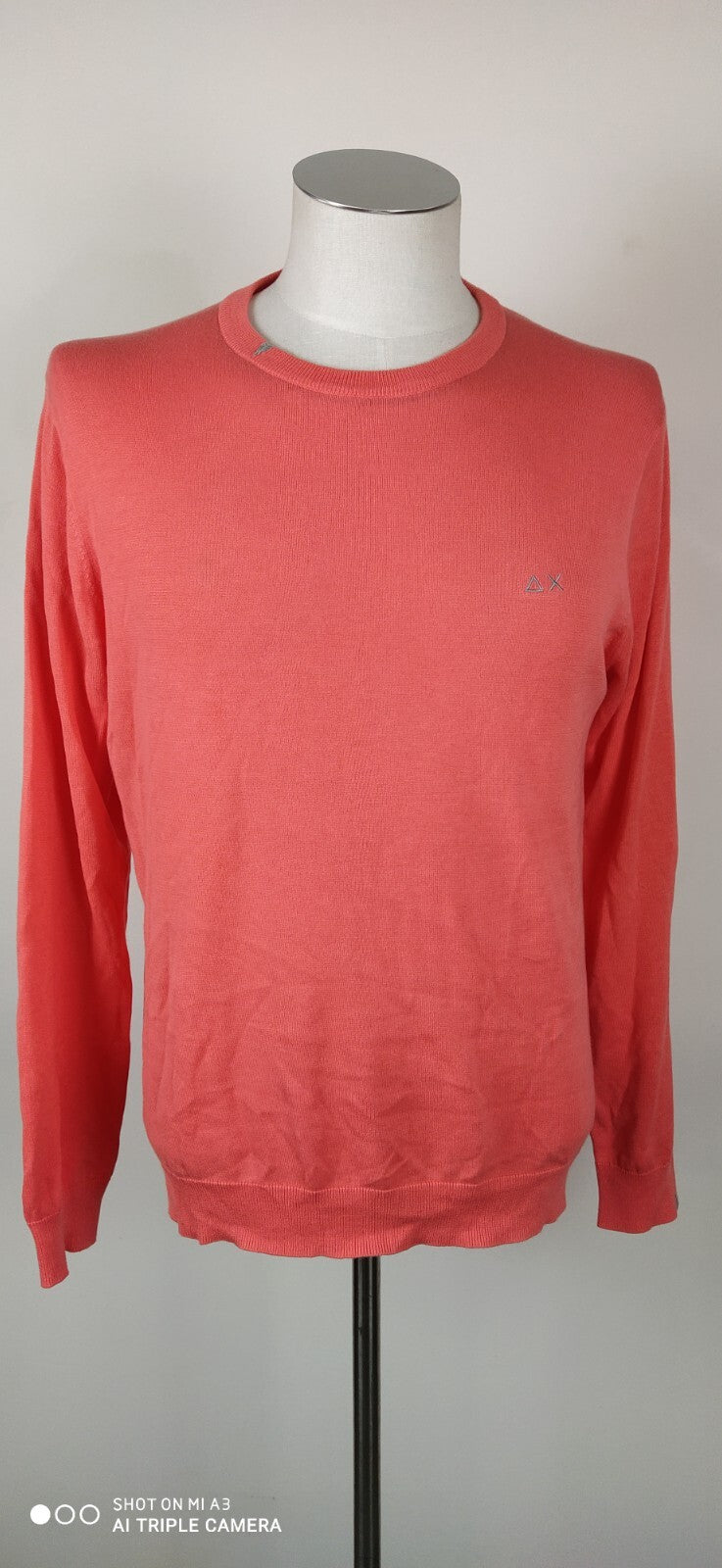 SUN68 MAGLIONE UOMO Tg. M MAN SWEATER CASUAL VINTAGE COTONE COTTON