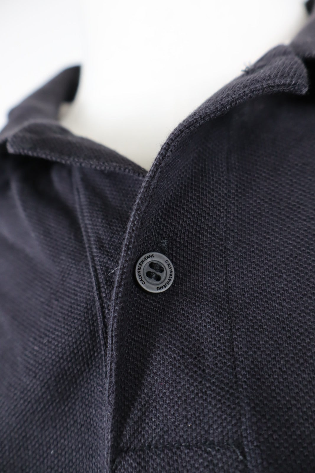 CALVIN KLEIN JEANS POLO UOMO MAN COTONE TG. XL T-SHIRT CASUAL VINTAGE COTONE